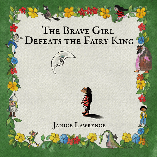Video introduction to The Brave Girl Defeats the Fairy King,  showing the Brave Girl stands under a full moon, listening as the moon gives her magical advice.